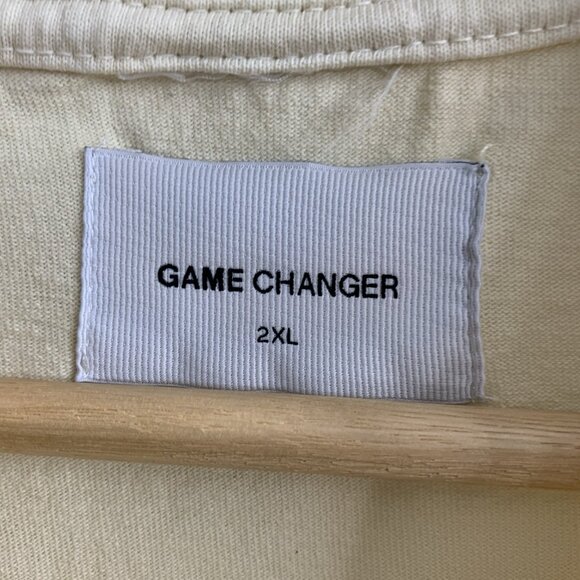 Game Changer Shirt Mens 2XL Caitlin Clark Iowa Hawkeyes Basketball Oversized Tee - Picture 6 of 7